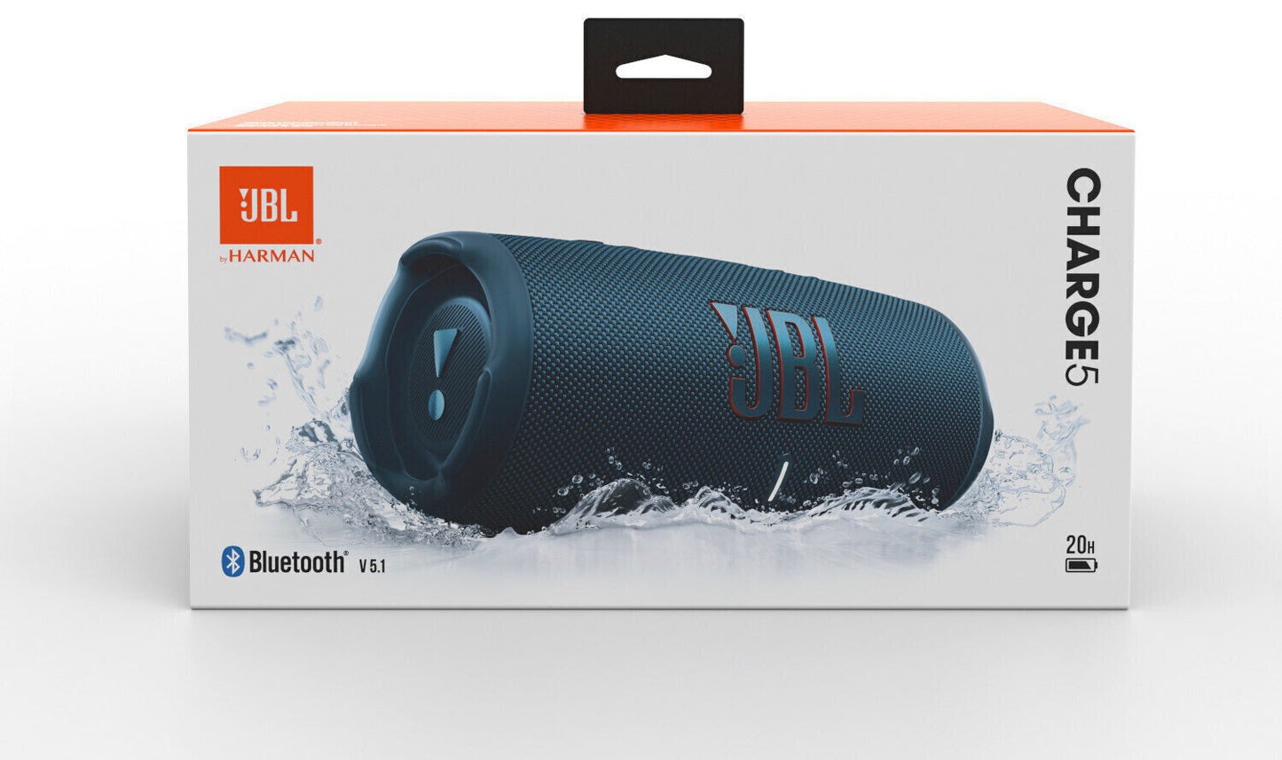 JBL Charge 5 Bluetooth zvočnik - modri - iSTYLE SI
