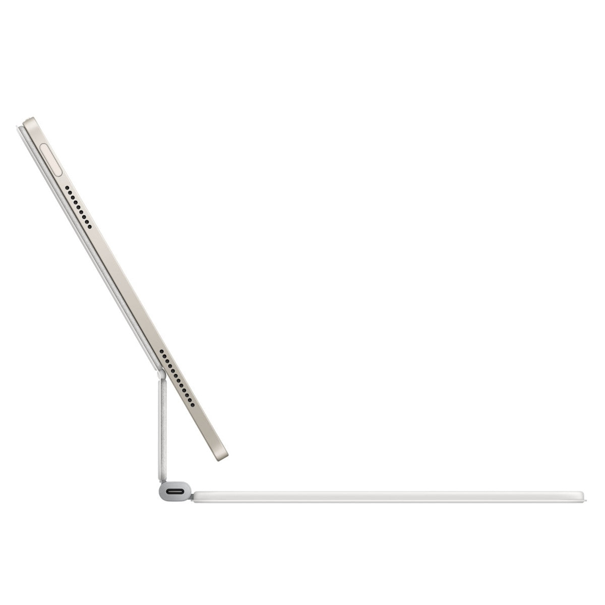Apple tipkovnica Magic Keyboard za iPad Air 11 M3 - International English - bela - iSTYLE SI