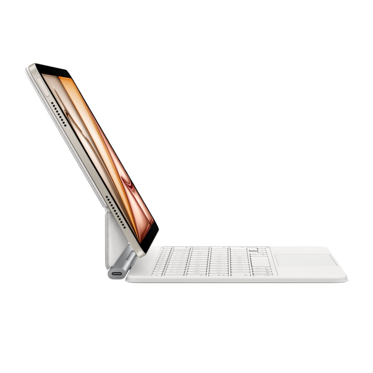 Apple tipkovnica Magic Keyboard za iPad Air 11 M3 - International English - bela - iSTYLE SI