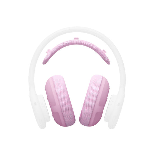Komplet oblazinjenja za Beats 360 – roza pleteno oblazinjenje ušesnih blazinic in naglavnega loka