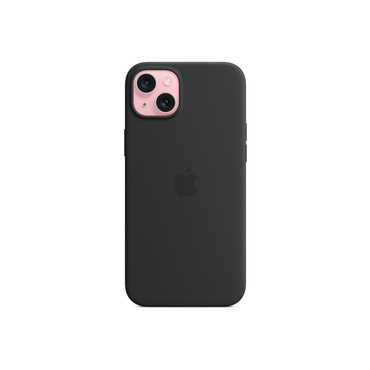Apple silikonski ovitek za iPhone 15 Plus z MagSafe - črna - iSTYLE SI