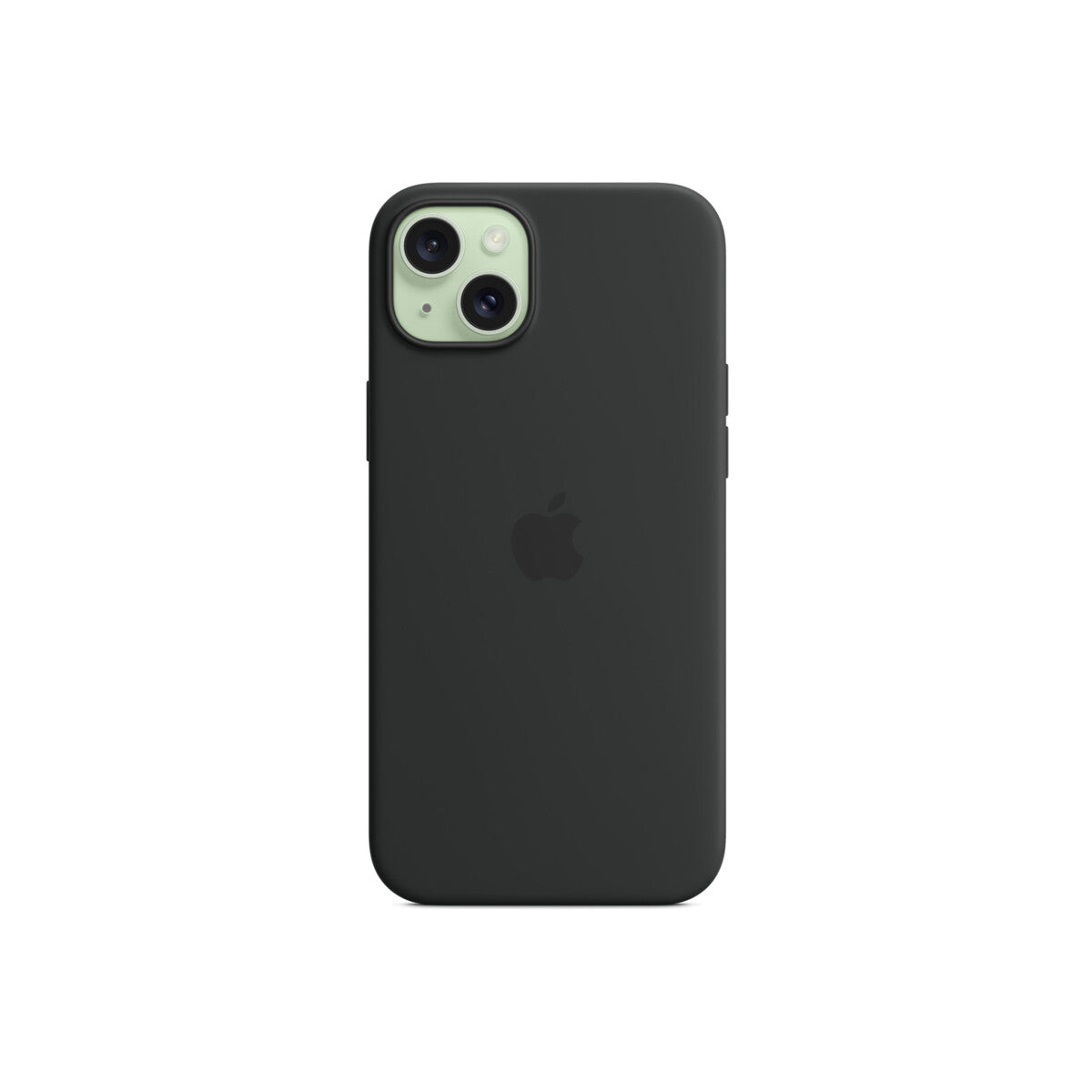 Apple silikonski ovitek za iPhone 15 Plus z MagSafe - črna - iSTYLE SI