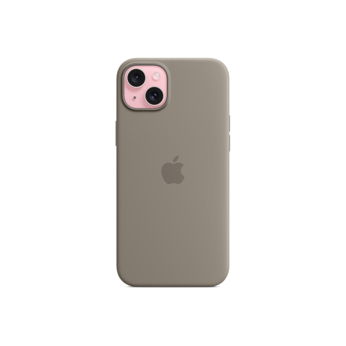 Apple silikonski ovitek za iPhone 15 Plus z MagSafe - glinena - iSTYLE SI