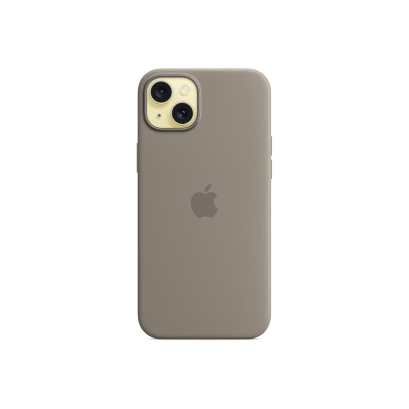 Apple silikonski ovitek za iPhone 15 Plus z MagSafe - glinena - iSTYLE SI