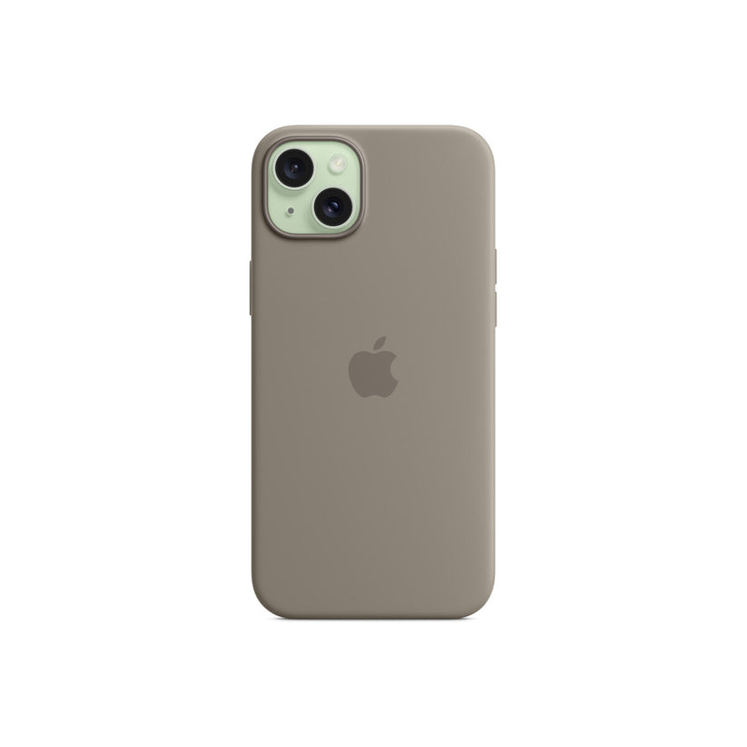 Apple silikonski ovitek za iPhone 15 Plus z MagSafe - glinena - iSTYLE SI