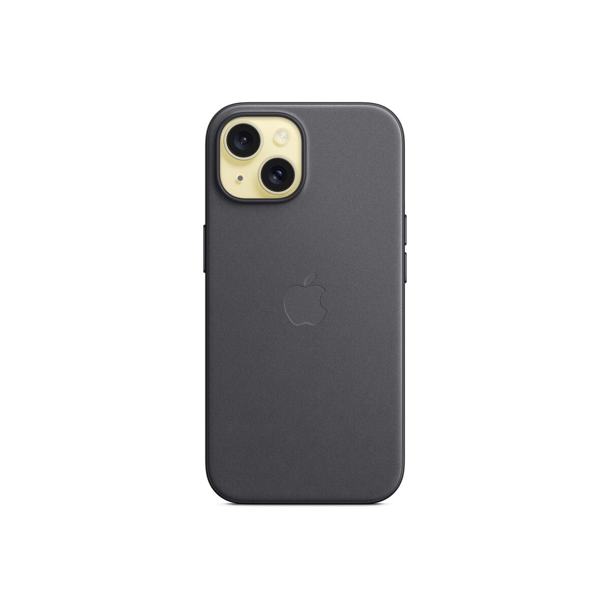 Apple ovitek iz tkanine FineWoven za iPhone 15 z MagSafe - črna - iSTYLE SI