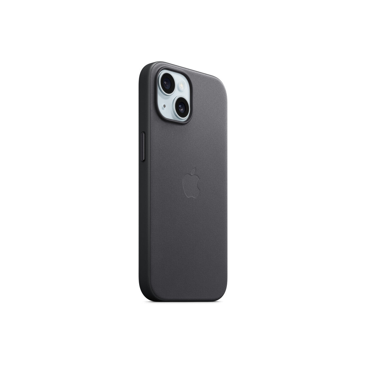 Apple ovitek iz tkanine FineWoven za iPhone 15 z MagSafe - črna - iSTYLE SI