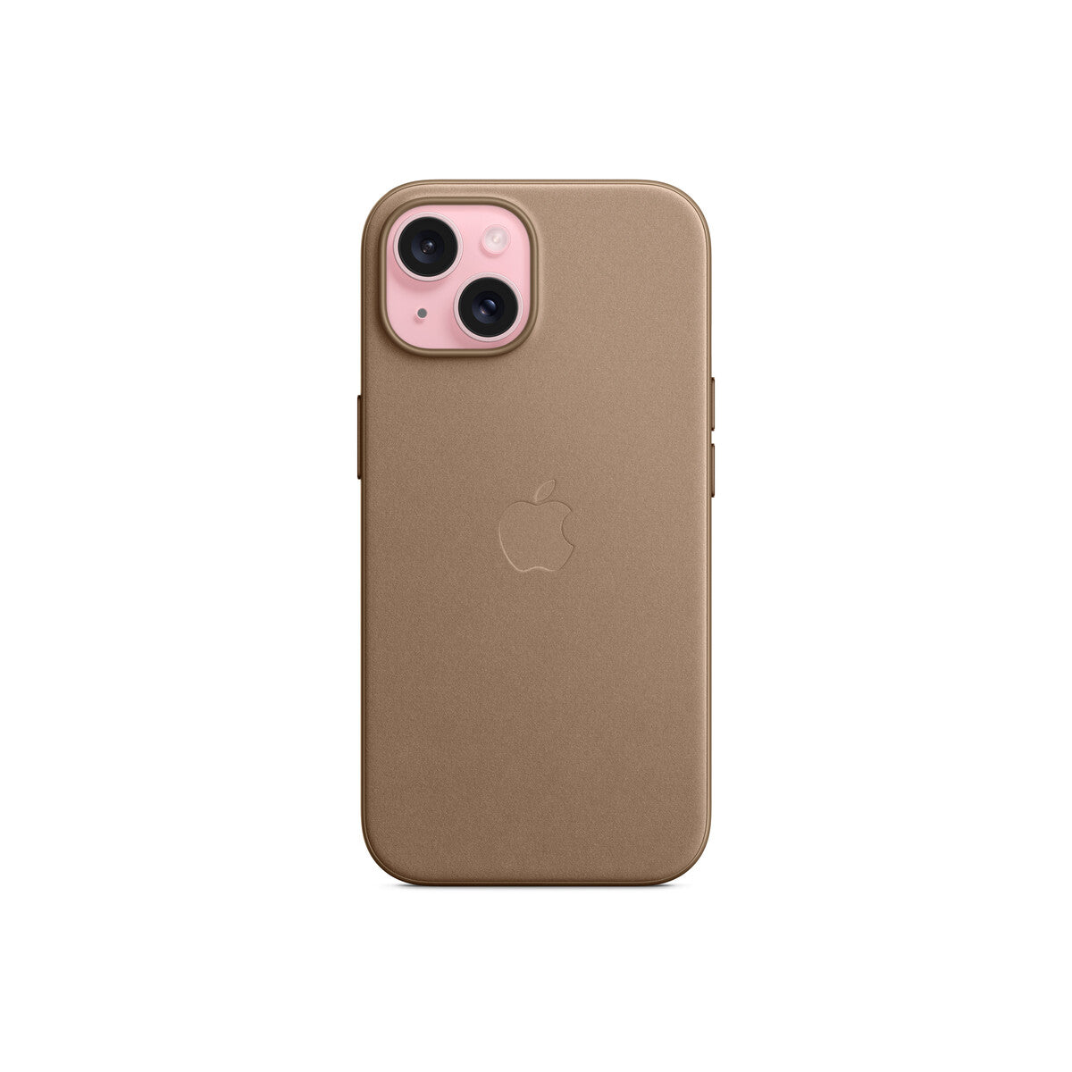Apple ovitek iz tkanine FineWoven za iPhone 15 z MagSafe - rjava - iSTYLE SI