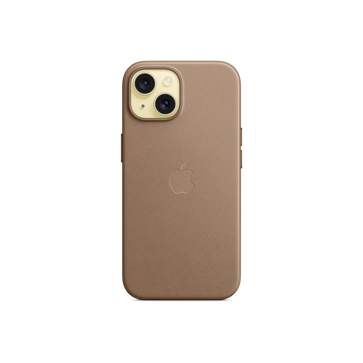 Apple ovitek iz tkanine FineWoven za iPhone 15 z MagSafe - rjava - iSTYLE SI