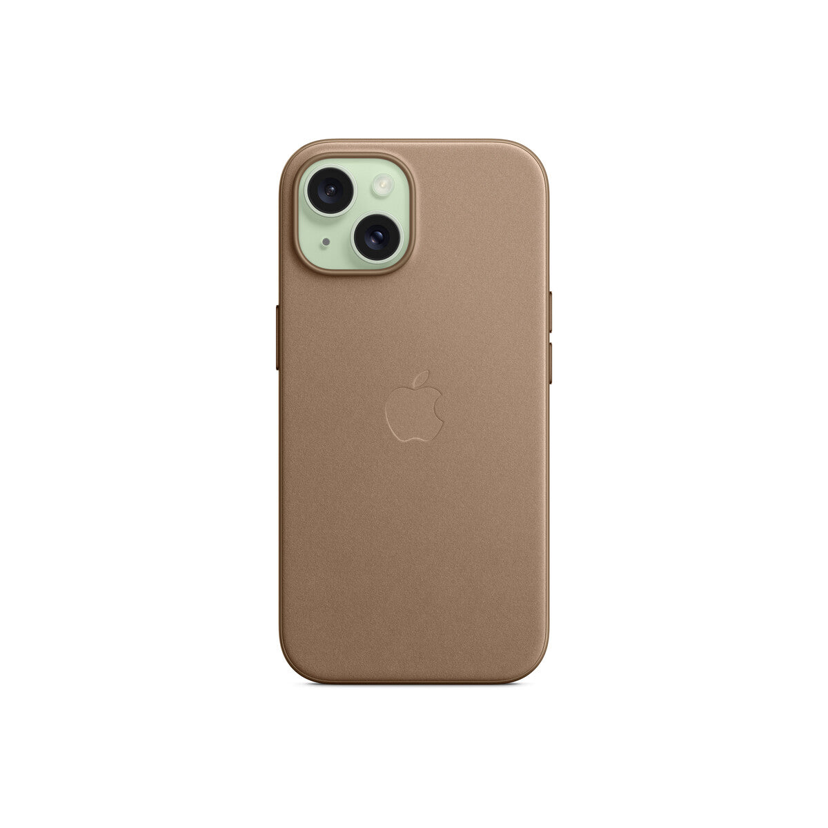 Apple ovitek iz tkanine FineWoven za iPhone 15 z MagSafe - rjava - iSTYLE SI
