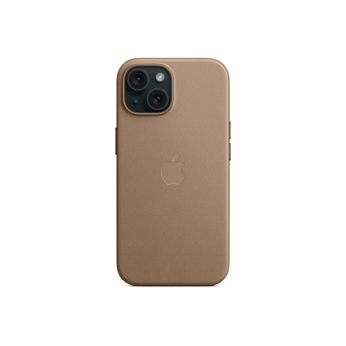 Apple ovitek iz tkanine FineWoven za iPhone 15 z MagSafe - rjava - iSTYLE SI