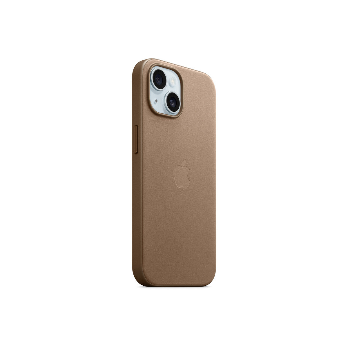 Apple ovitek iz tkanine FineWoven za iPhone 15 z MagSafe - rjava - iSTYLE SI
