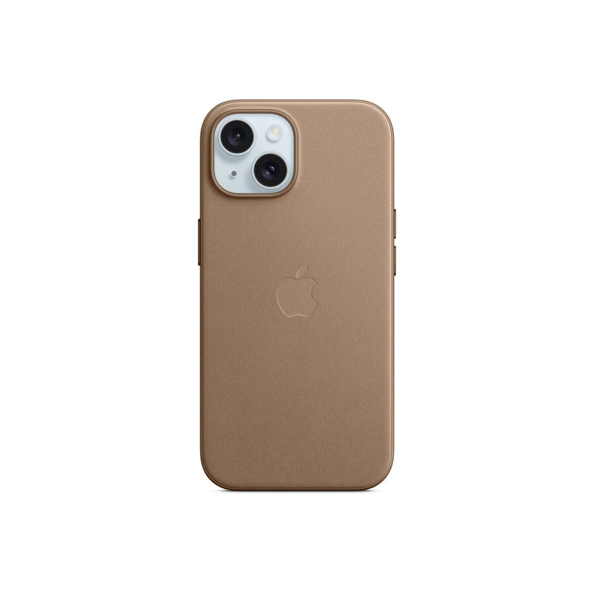 Apple ovitek iz tkanine FineWoven za iPhone 15 z MagSafe - rjava - iSTYLE SI