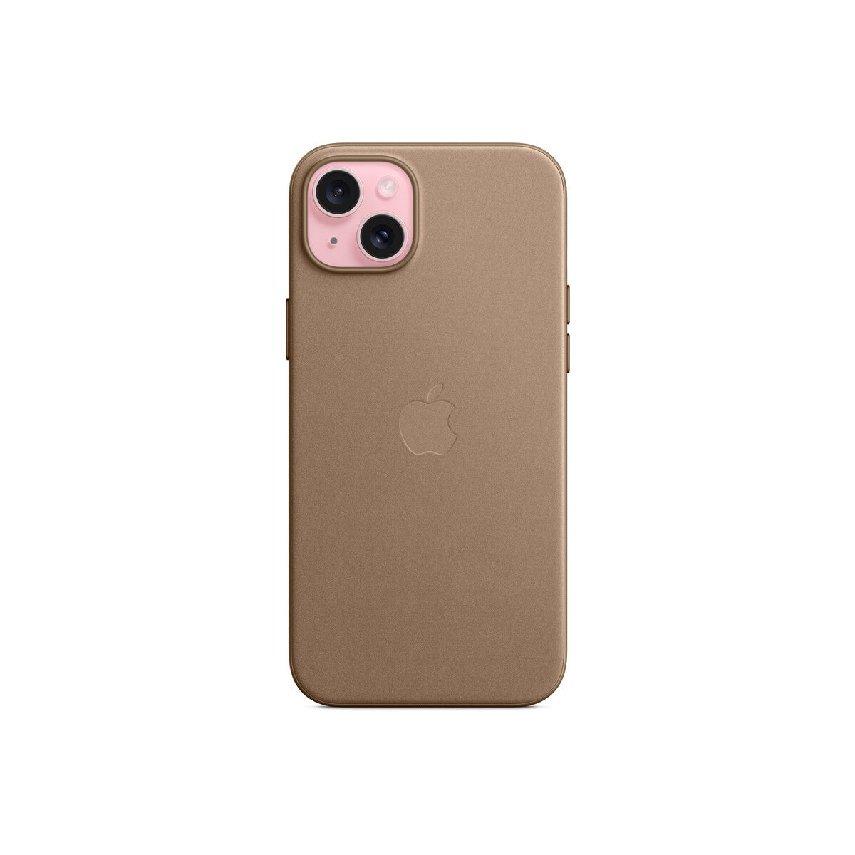 Apple ovitek iz tkanine FineWoven za iPhone 15 Plus z MagSafe - rjava - iSTYLE SI