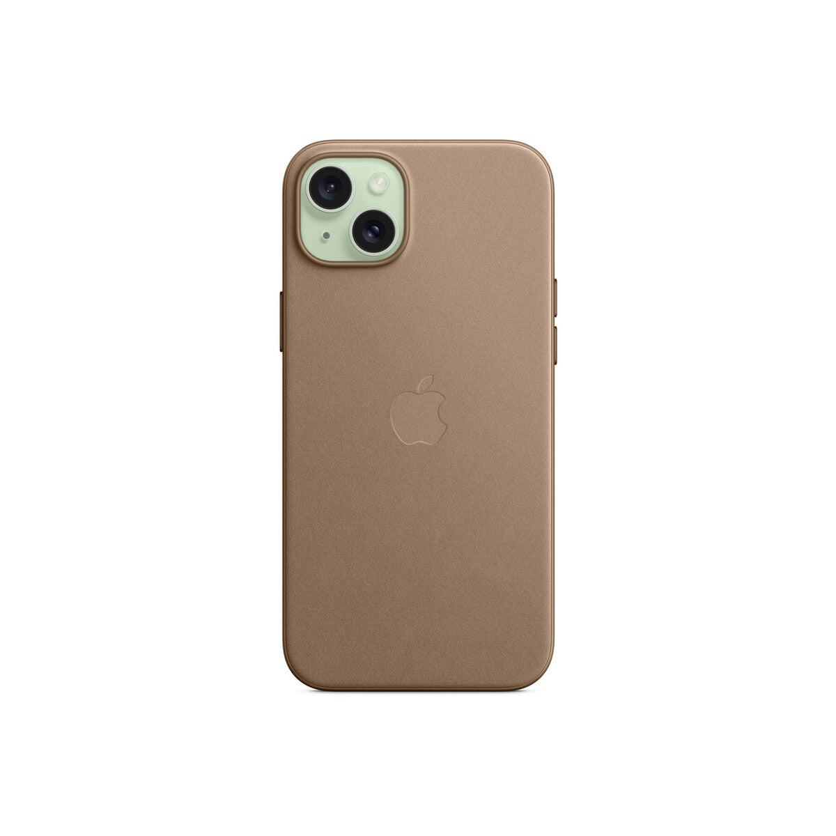 Apple ovitek iz tkanine FineWoven za iPhone 15 Plus z MagSafe - rjava - iSTYLE SI