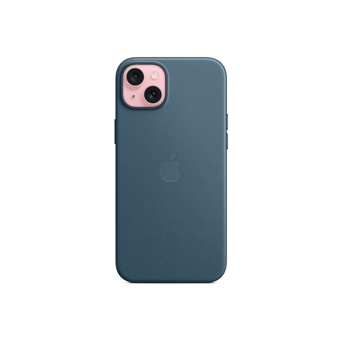 Apple ovitek iz tkanine FineWoven za iPhone 15 Plus z MagSafe - pacifično modra - iSTYLE SI