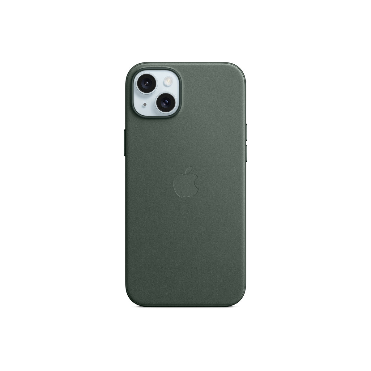 Apple ovitek iz tkanine FineWoven za iPhone 15 Plus z MagSafe - zimzelena - iSTYLE SI