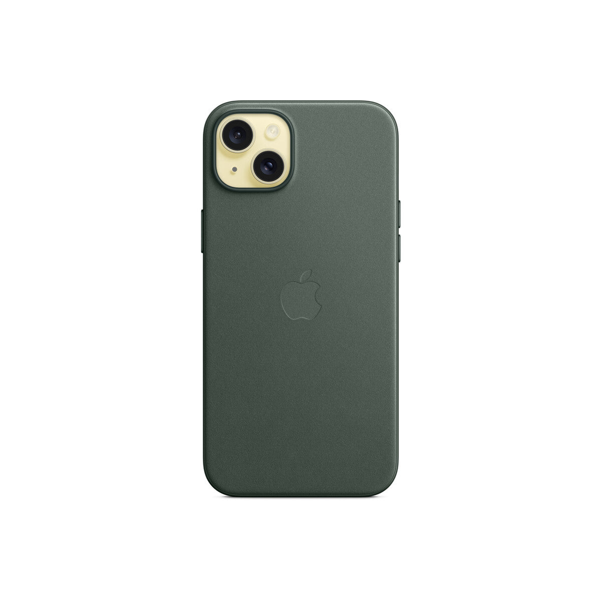 Apple ovitek iz tkanine FineWoven za iPhone 15 Plus z MagSafe - zimzelena - iSTYLE SI