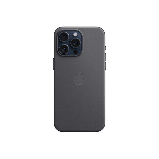 Apple ovitek iz tkanine FineWoven za iPhone 15 Pro Max z MagSafe - črna - iSTYLE SI