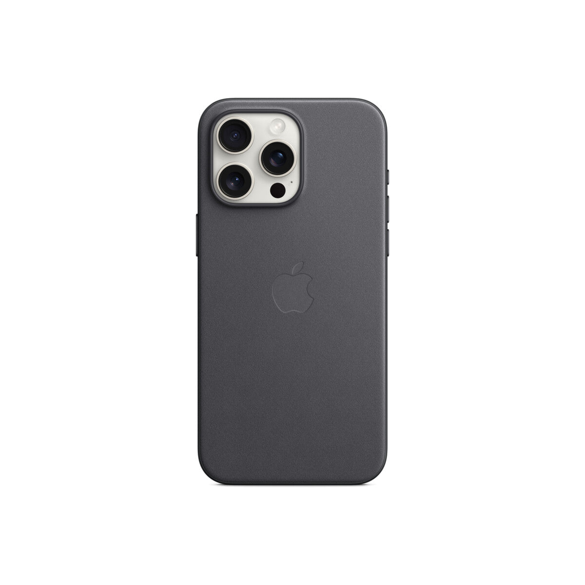 Apple ovitek iz tkanine FineWoven za iPhone 15 Pro Max z MagSafe - črna - iSTYLE SI