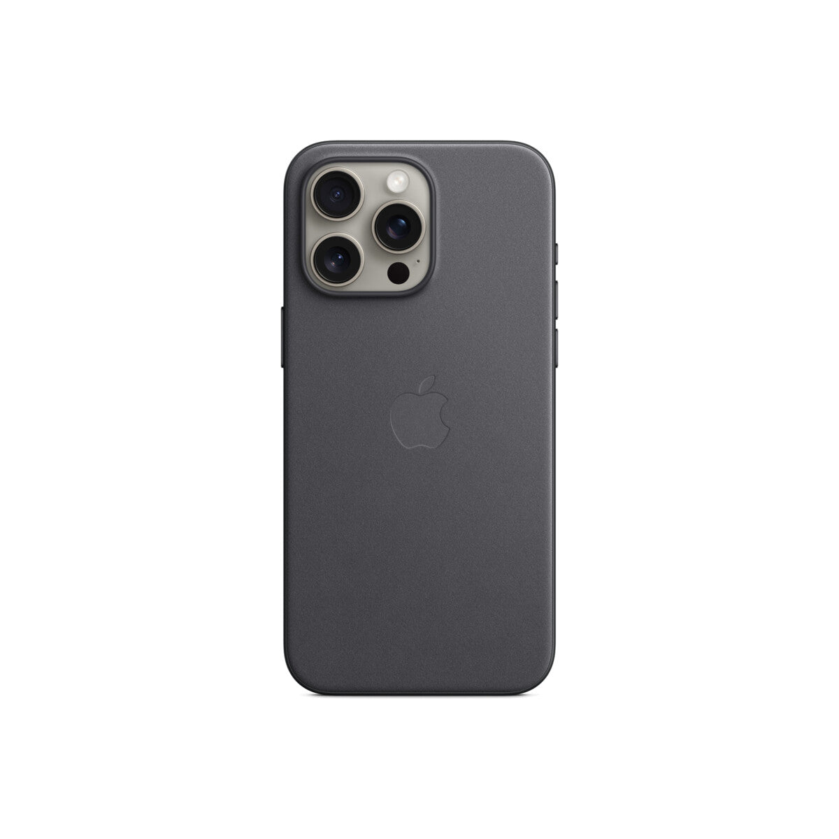 Apple ovitek iz tkanine FineWoven za iPhone 15 Pro Max z MagSafe - črna - iSTYLE SI