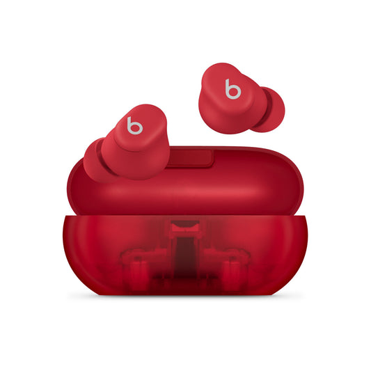 Beats brezžične slušalke Solo Buds - prozorno rdeče - iSTYLE SI