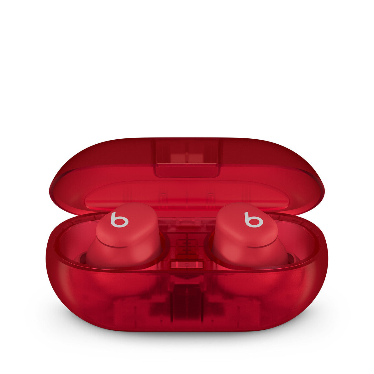 Beats brezžične slušalke Solo Buds - prozorno rdeče - iSTYLE SI
