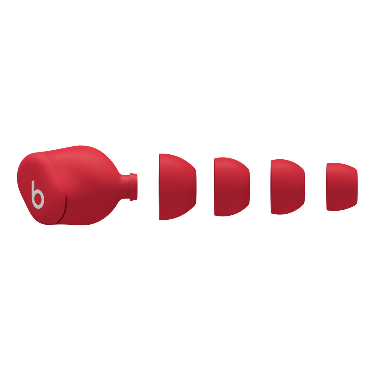 Beats brezžične slušalke Solo Buds - prozorno rdeče - iSTYLE SI