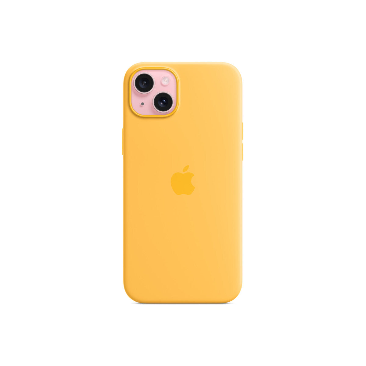Apple silikonski ovitek za iPhone 15 Plus z MagSafe - sončno rumena - iSTYLE SI