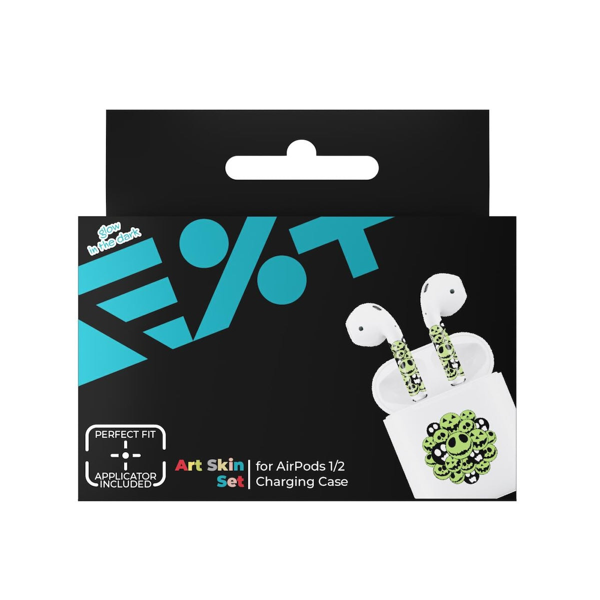Next One ArtSkin nalepka za Airpods 1. in 2. generacija - noč čarovnic - iSTYLE SI