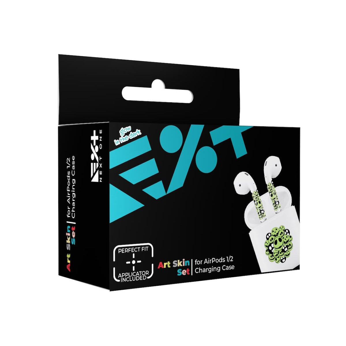 Next One ArtSkin nalepka za Airpods 1. in 2. generacija - noč čarovnic - iSTYLE SI