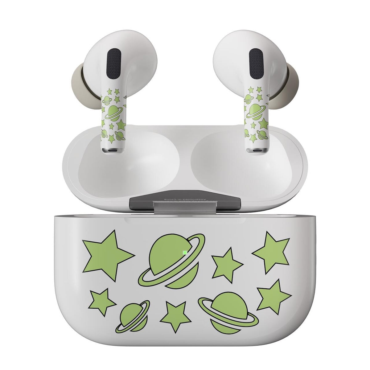 Next One ArtSkin nalepka za Airpods Pro 1. in 2. generacija - svetleči planeti - iSTYLE SI