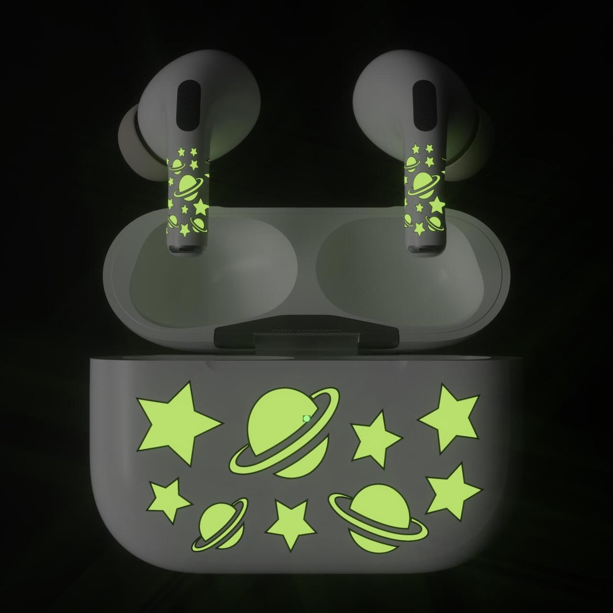 Next One ArtSkin nalepka za Airpods Pro 1. in 2. generacija - svetleči planeti - iSTYLE SI