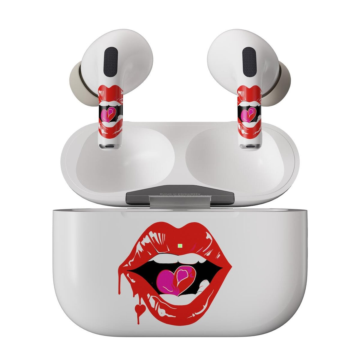 Next One ArtSkin nalepka za Airpods Pro 1. in 2. generacija - ustnice - iSTYLE SI
