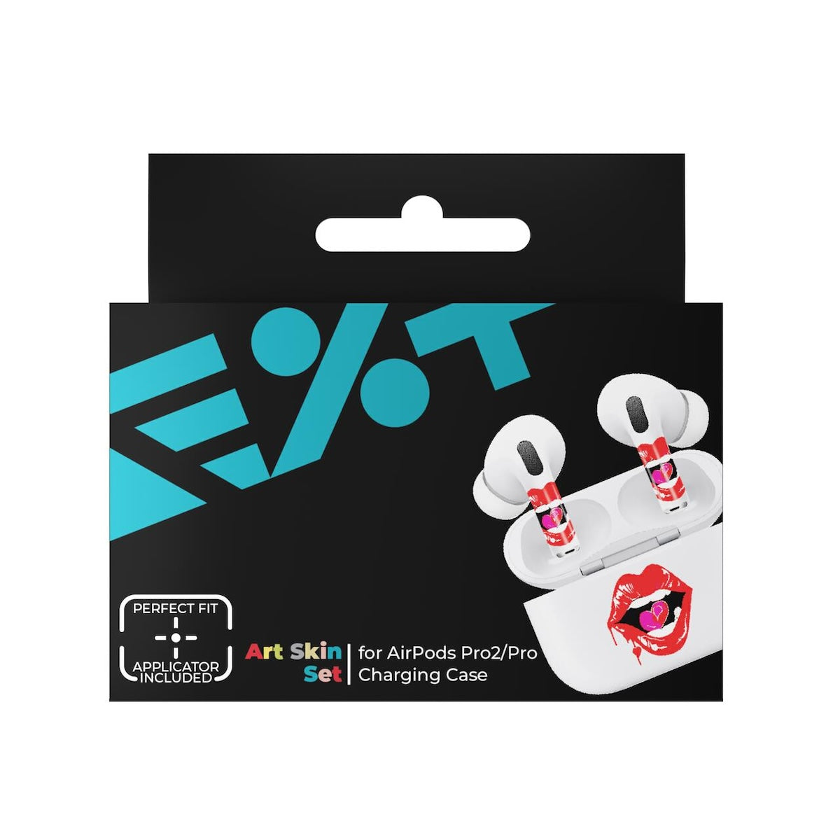 Next One ArtSkin nalepka za Airpods Pro 1. in 2. generacija - ustnice - iSTYLE SI