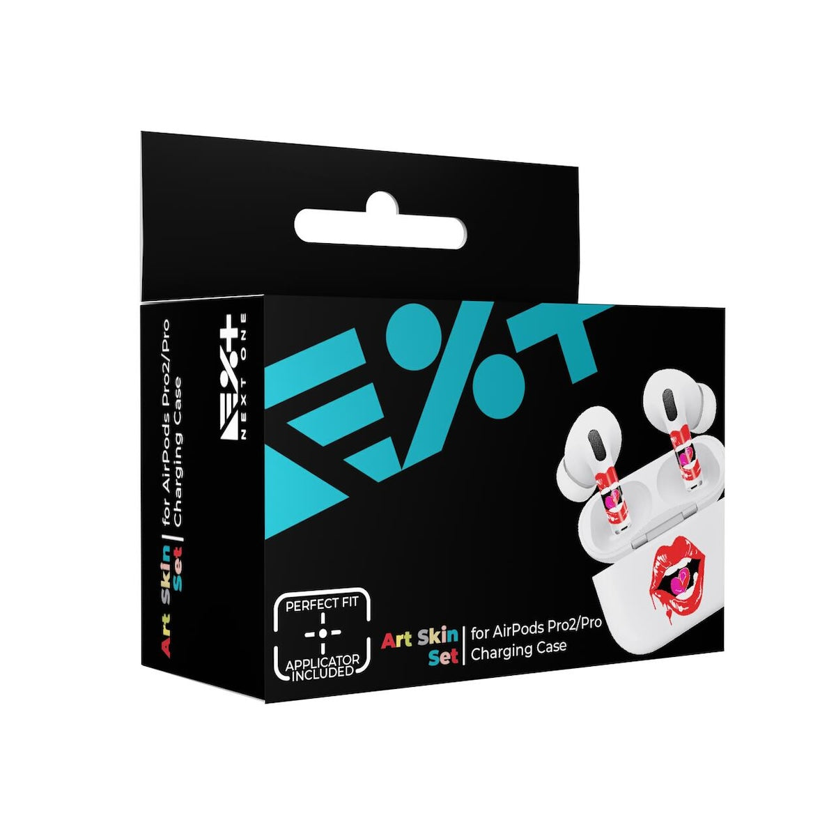 Next One ArtSkin nalepka za Airpods Pro 1. in 2. generacija - ustnice - iSTYLE SI