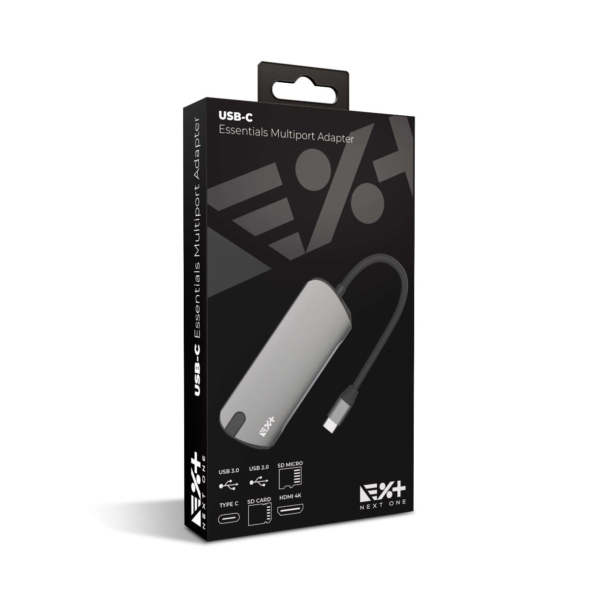 Next One USB-C PRO Multiport Adapter - vesoljno siva - iSTYLE SI