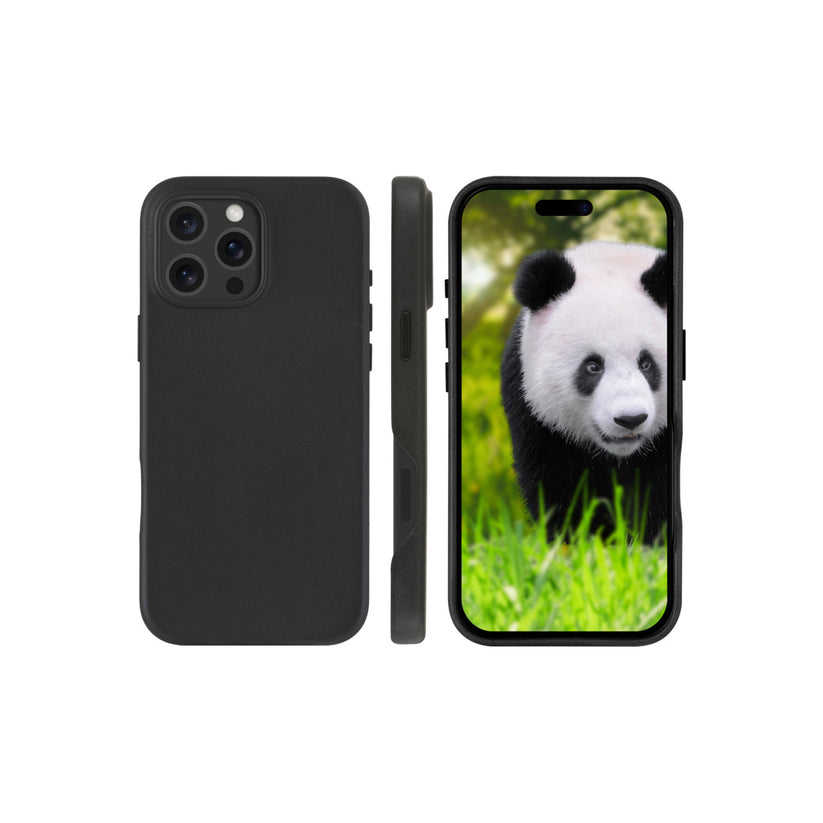 dbramante1928 Roskilde usnjen ovitek za iPhone 16 Pro Max z MagSafe - črni - iSTYLE SI