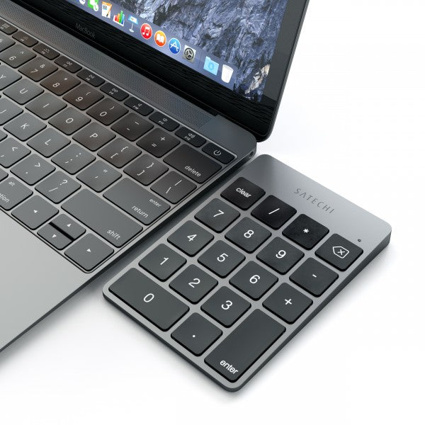 SATECHI Slim Aluminum Keypad - Space Gray - iSTYLE SI
