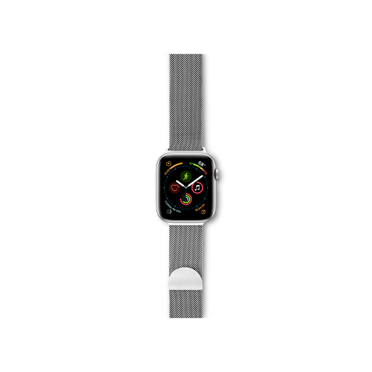Epico Milanese pašček za Apple Watch 42/44/45/46mm - silver - iSTYLE SI