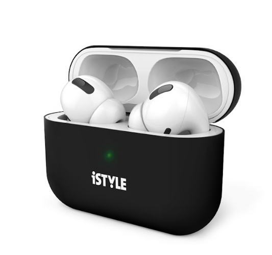 iStyle silikonski ovitek za AirPods 3 - black - iSTYLE SI