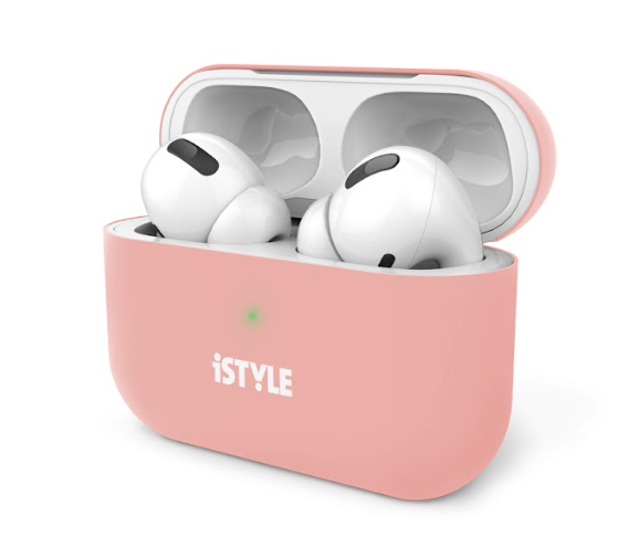 iStyle silikonski ovitek za AirPods 3 - light pink - iSTYLE SI