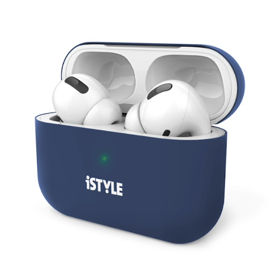 iStyle silikonski ovitek za AirPods 3 - navy blue - iSTYLE SI