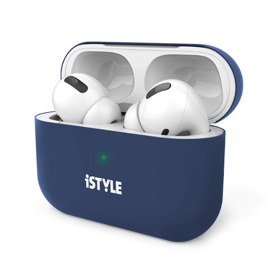 iStyle silikonski ovitek za AirPods 3 - navy blue - iSTYLE SI