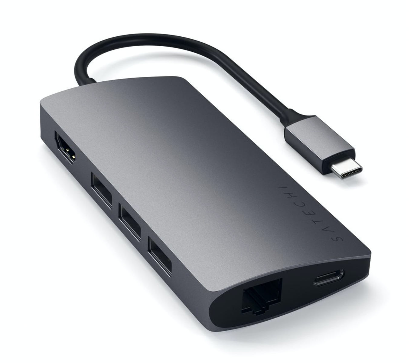 SATECHI Multi Port 4K Adapter V2 - vesoljno siva - iSTYLE SI