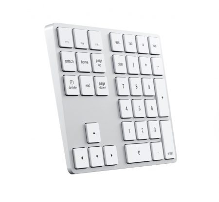 Satechi Aluminum Bluetooth Extended Keypad - srebrna - iSTYLE SI