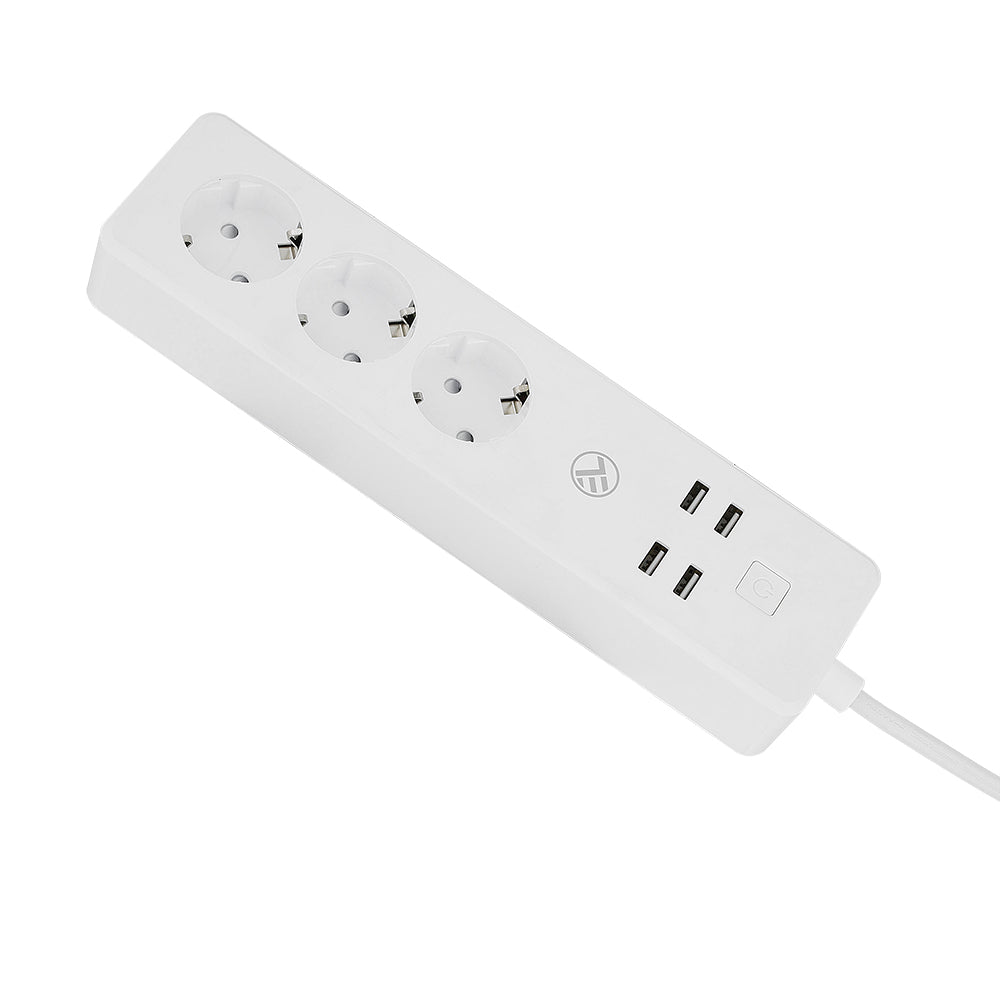 Tellur WiFi pametni razdelilec, 3 vtičnice, 4x USB-A vhod, 2200W, 10A, 1.8m - iSTYLE SI