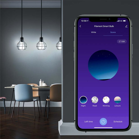 Tellur WiFi pametna žarnica E27, 10W, dimmer - iSTYLE SI