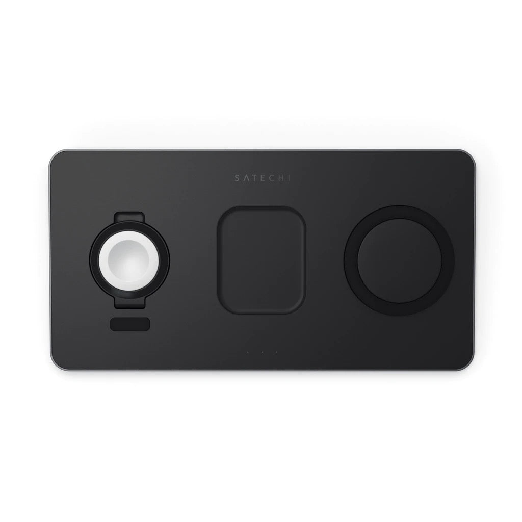 Satechi Trio Wireless Charging Pad - črna - iSTYLE SI