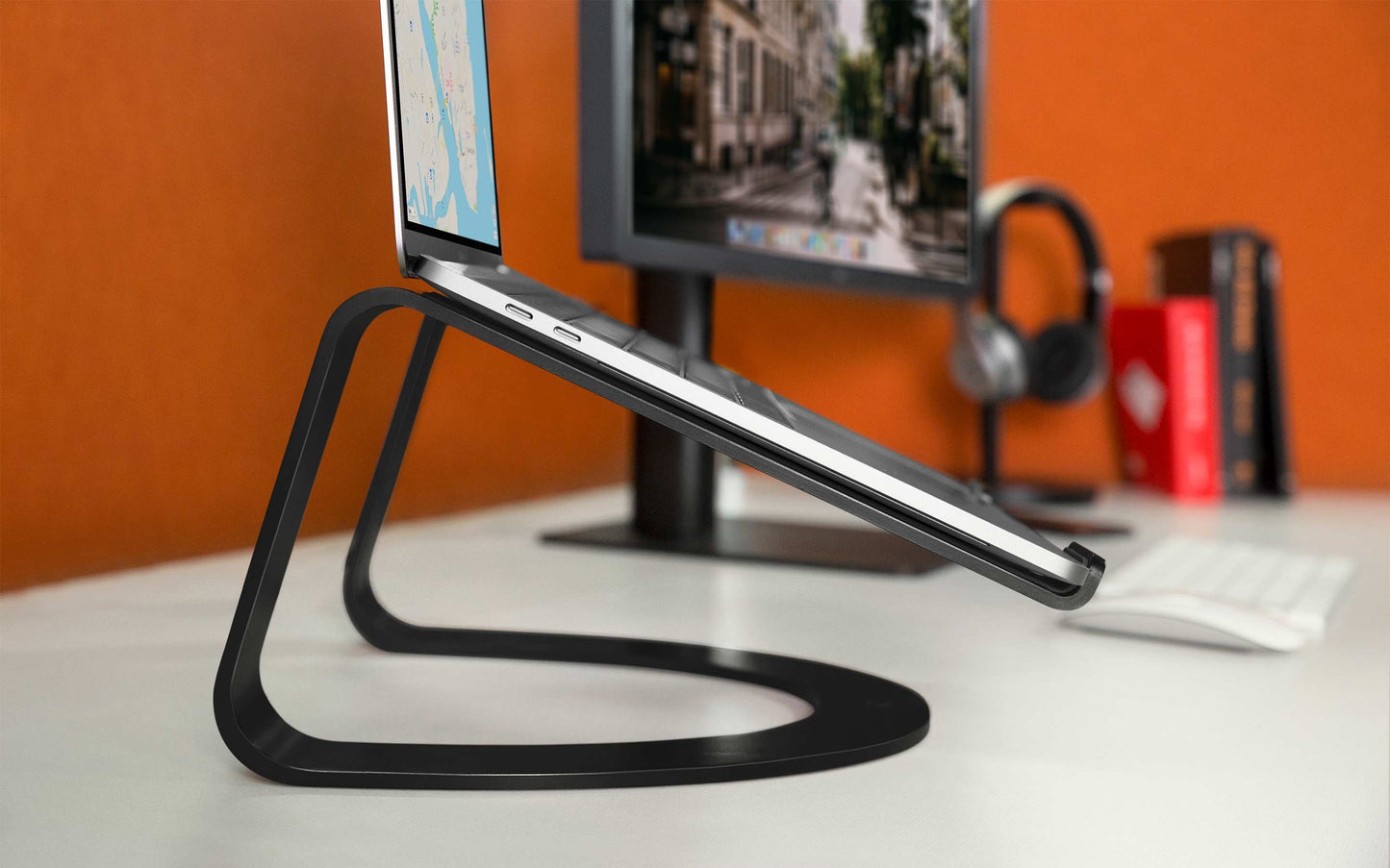 TwelveSouth Curve stojalo za MacBook - Mat Črna - iSTYLE SI
